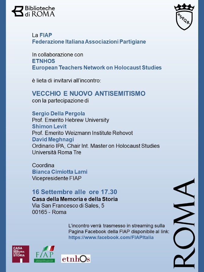 Vecchio e nuovo antisemitismo